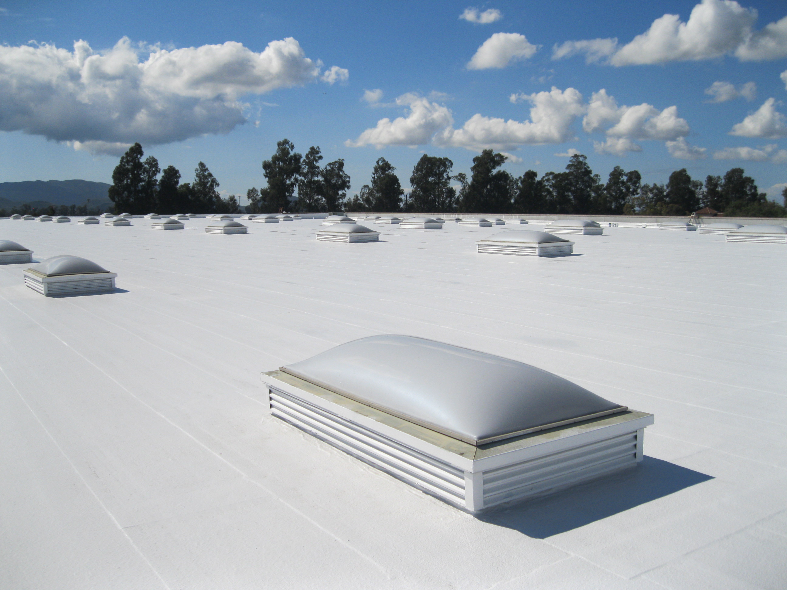 TPO-Roofing-With-Nice-white-Coating